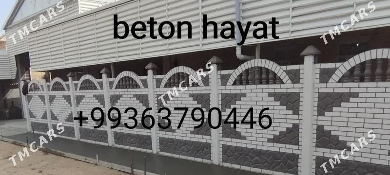 beton zaborlar beton hayat - Şatlyk - img 6