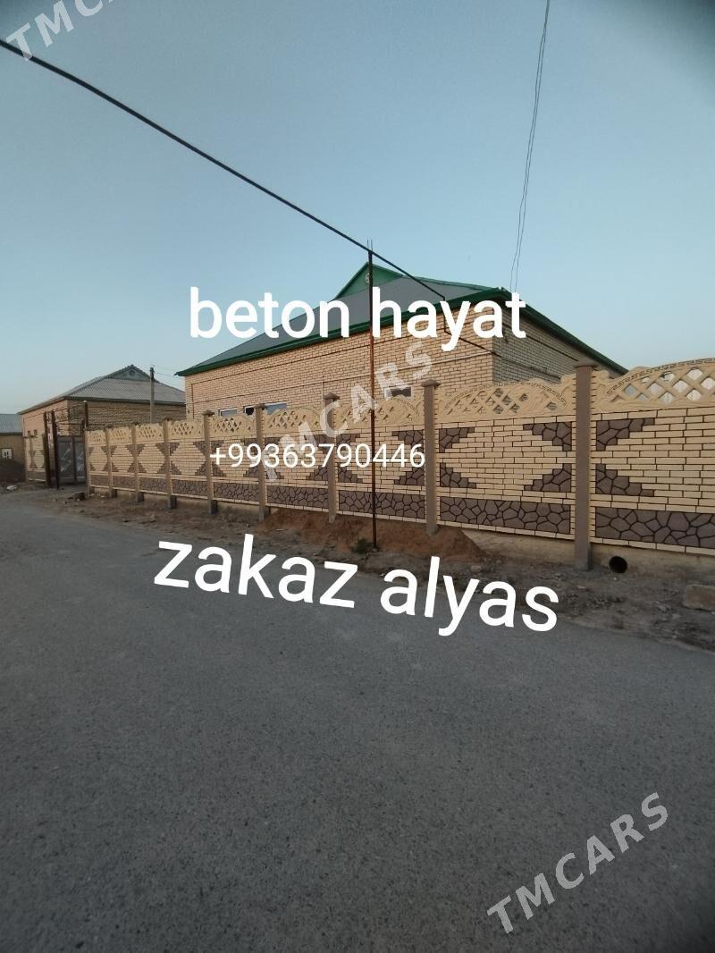 beton zaborlar beton hayat - Şatlyk - img 7