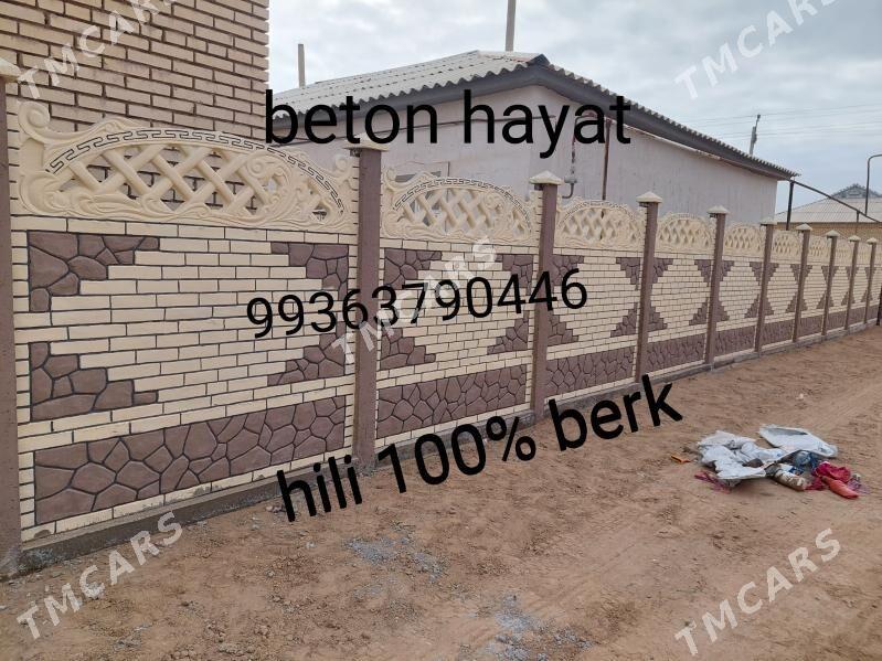 beton zaborlar beton hayat - Шатлык - img 9