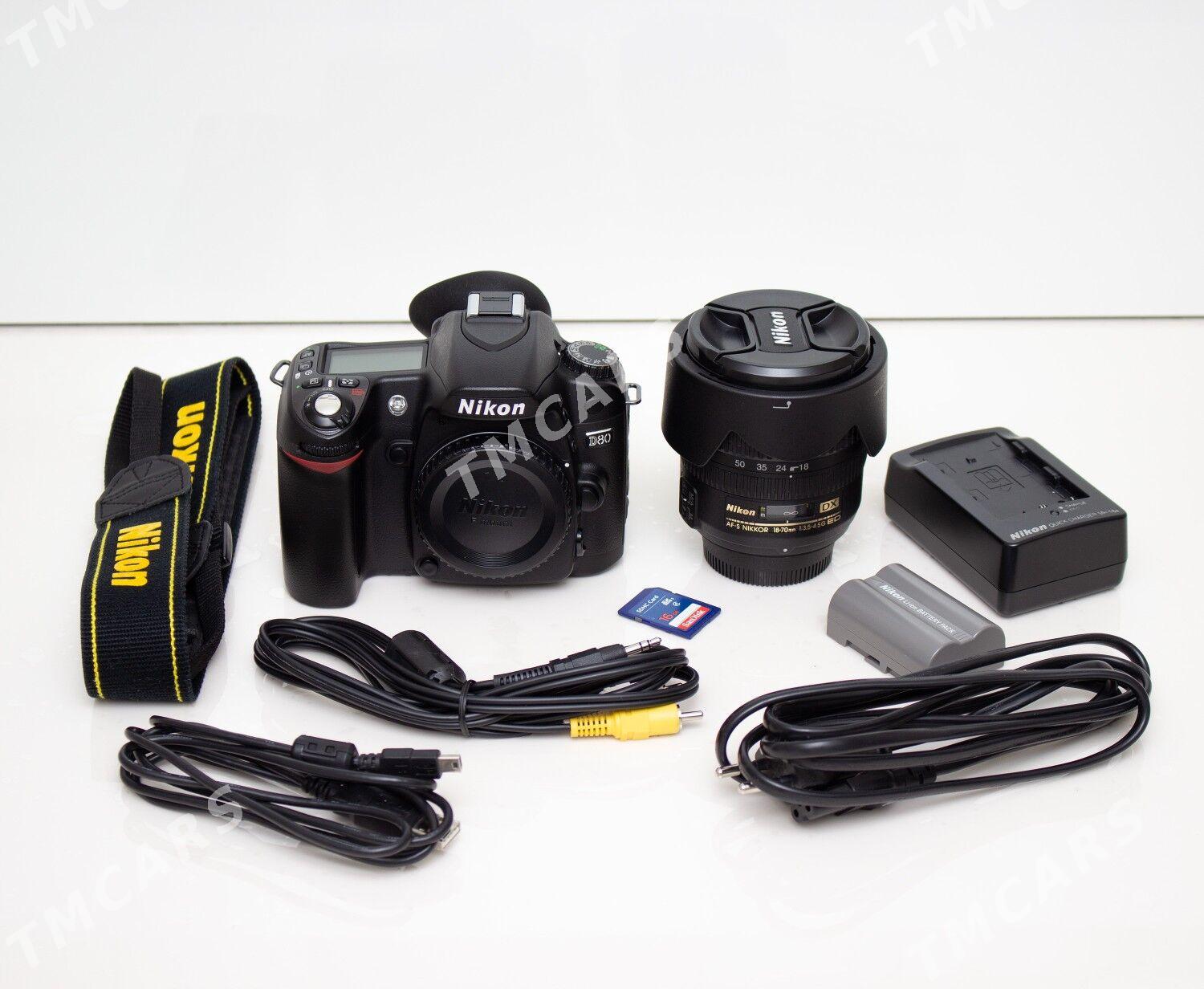 Nikon D80 full komplekt - Ашхабад - img 2