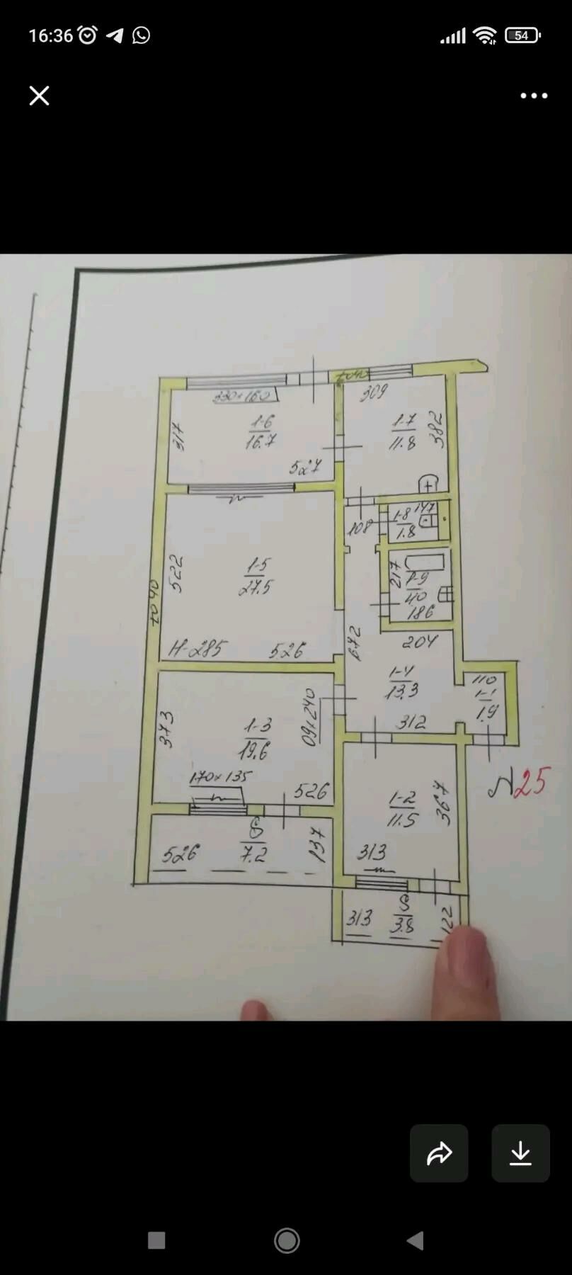 Mir4 satlyk jay 3 komnat - Aşgabat - img 2