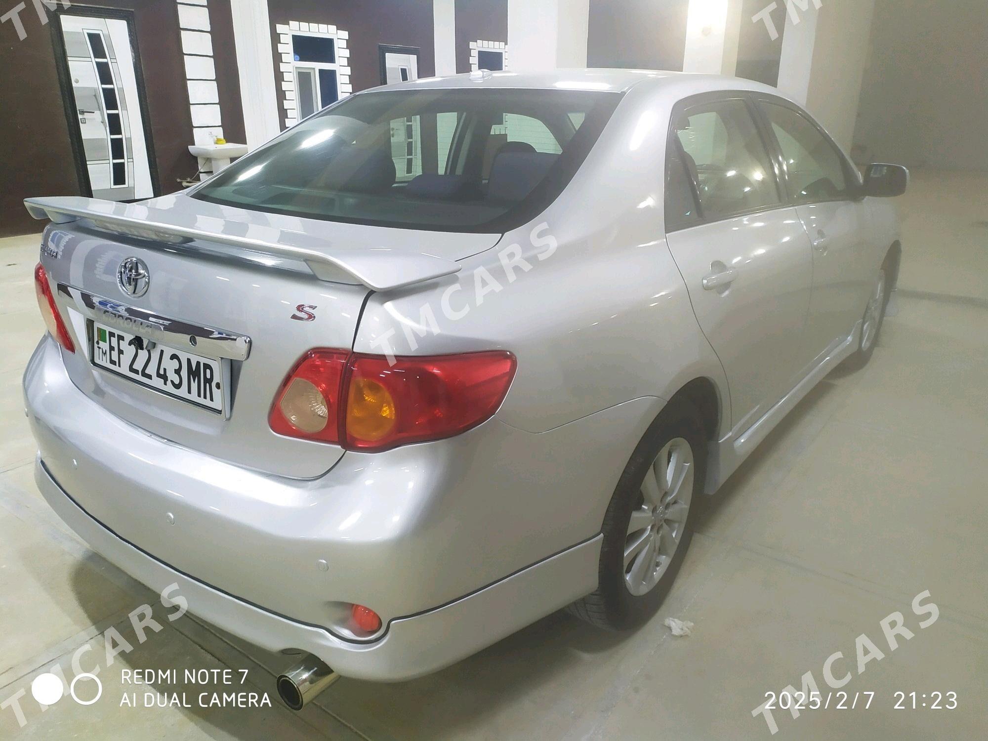 Toyota Corolla 2009 - 130 000 TMT - Байрамали - img 4