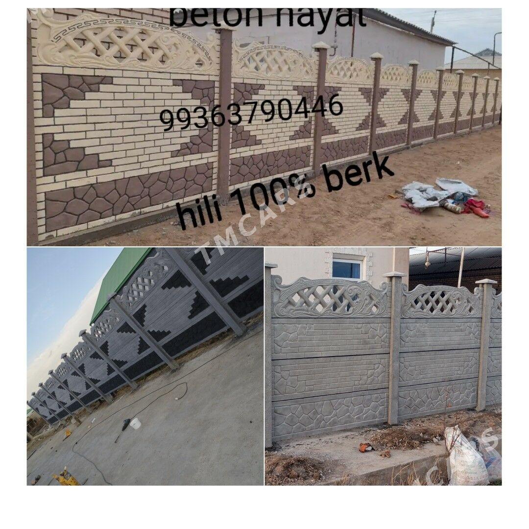 beton zaborlar (hayat) - Сакарчага - img 4