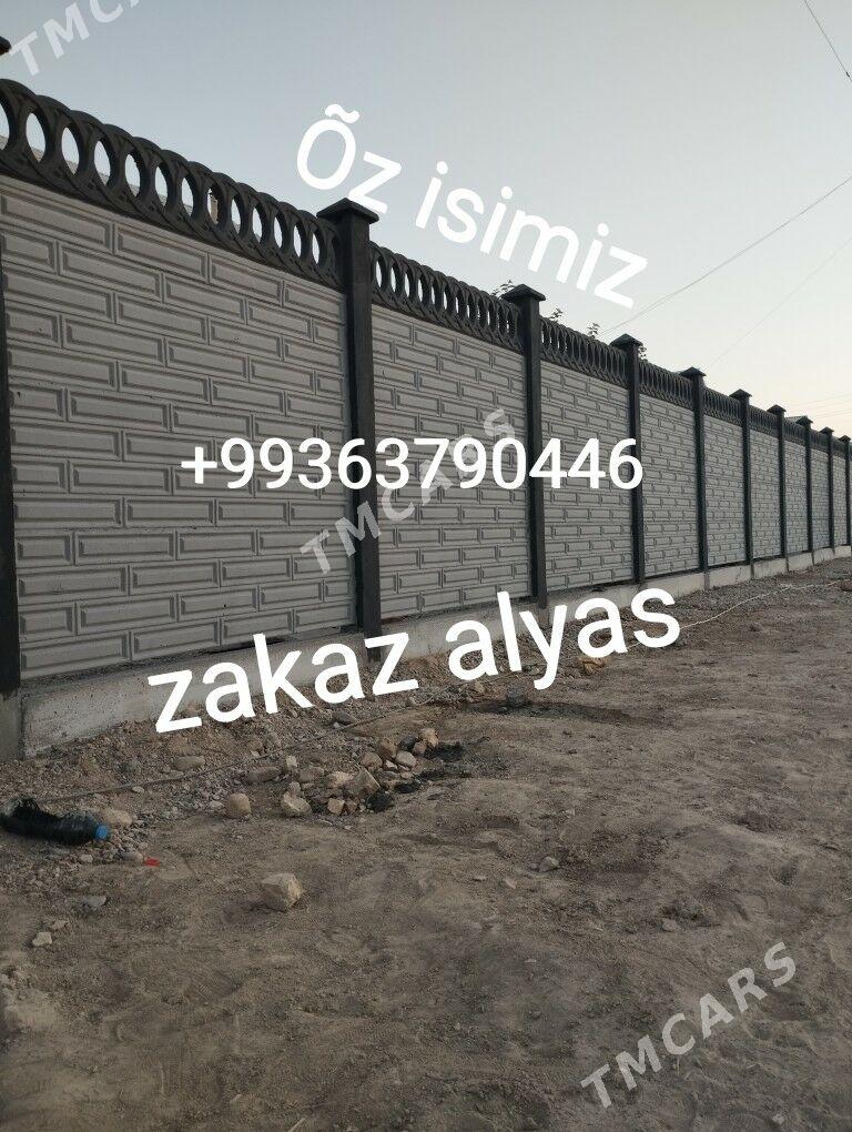 beton zaborlar (hayat) - Сакарчага - img 3