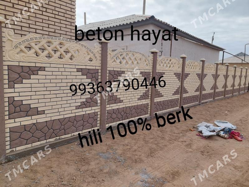 beton zaborlar (hayat) - Сакарчага - img 7