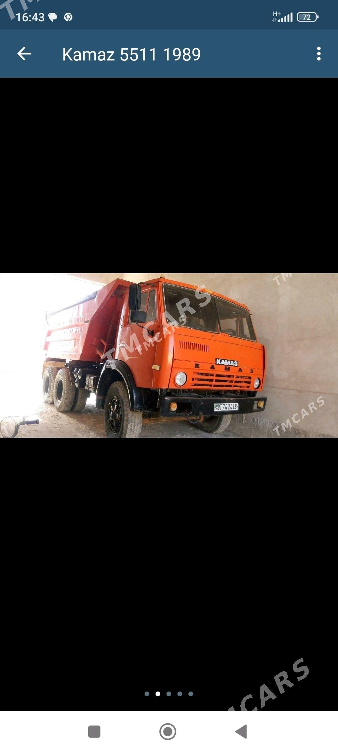 Kamaz 5511 1989 - 100 000 TMT - Dänew - img 2