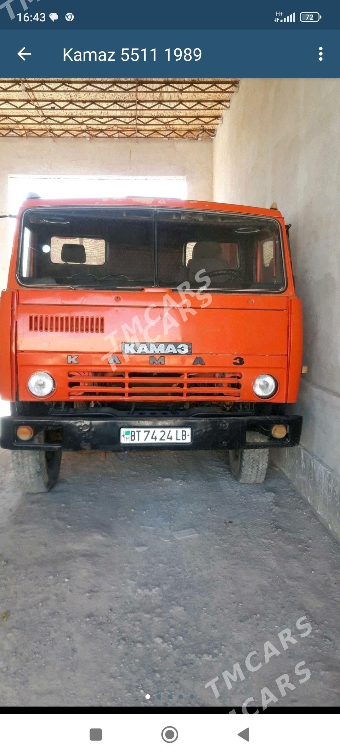 Kamaz 5511 1989 - 100 000 TMT - Dänew - img 3