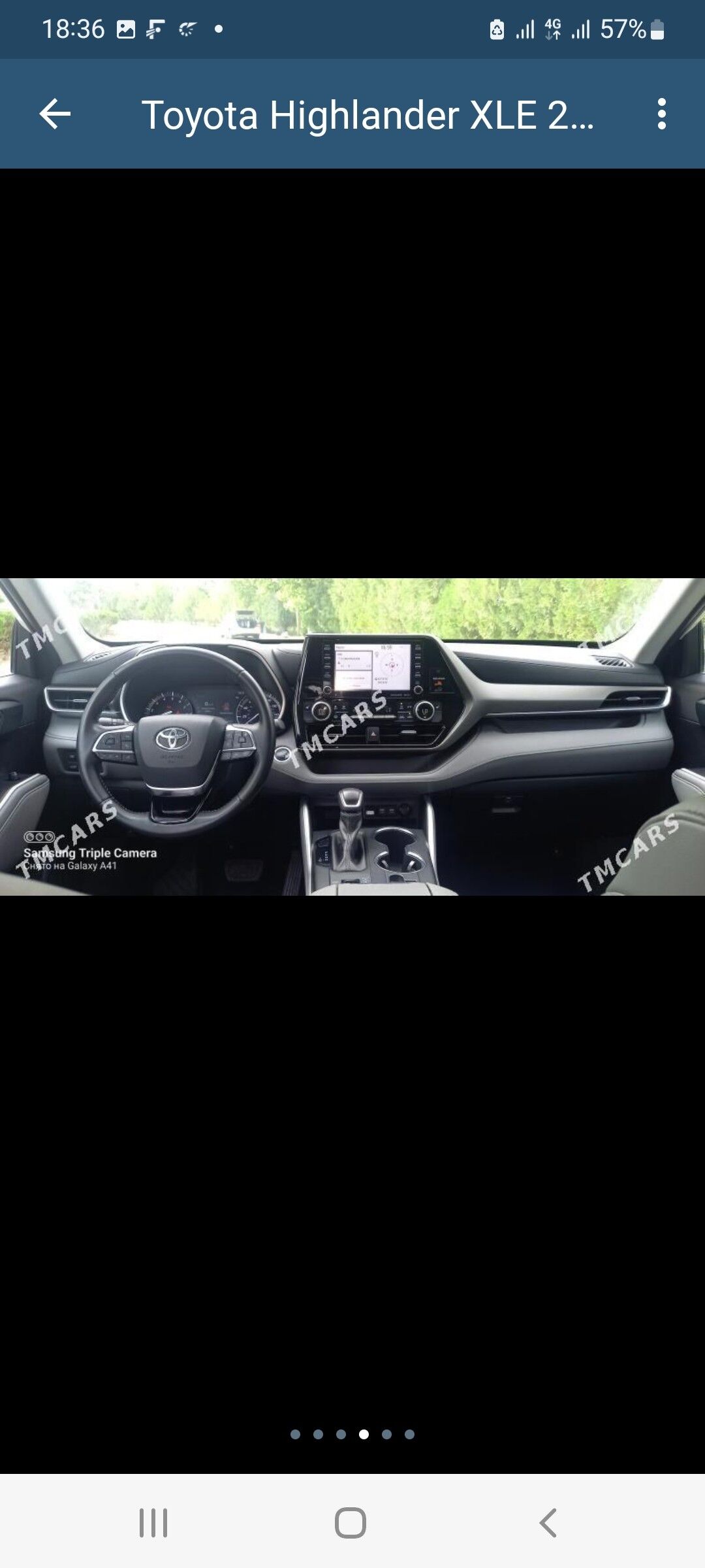 Toyota Highlander 2020 - 770 000 TMT - Aşgabat - img 3