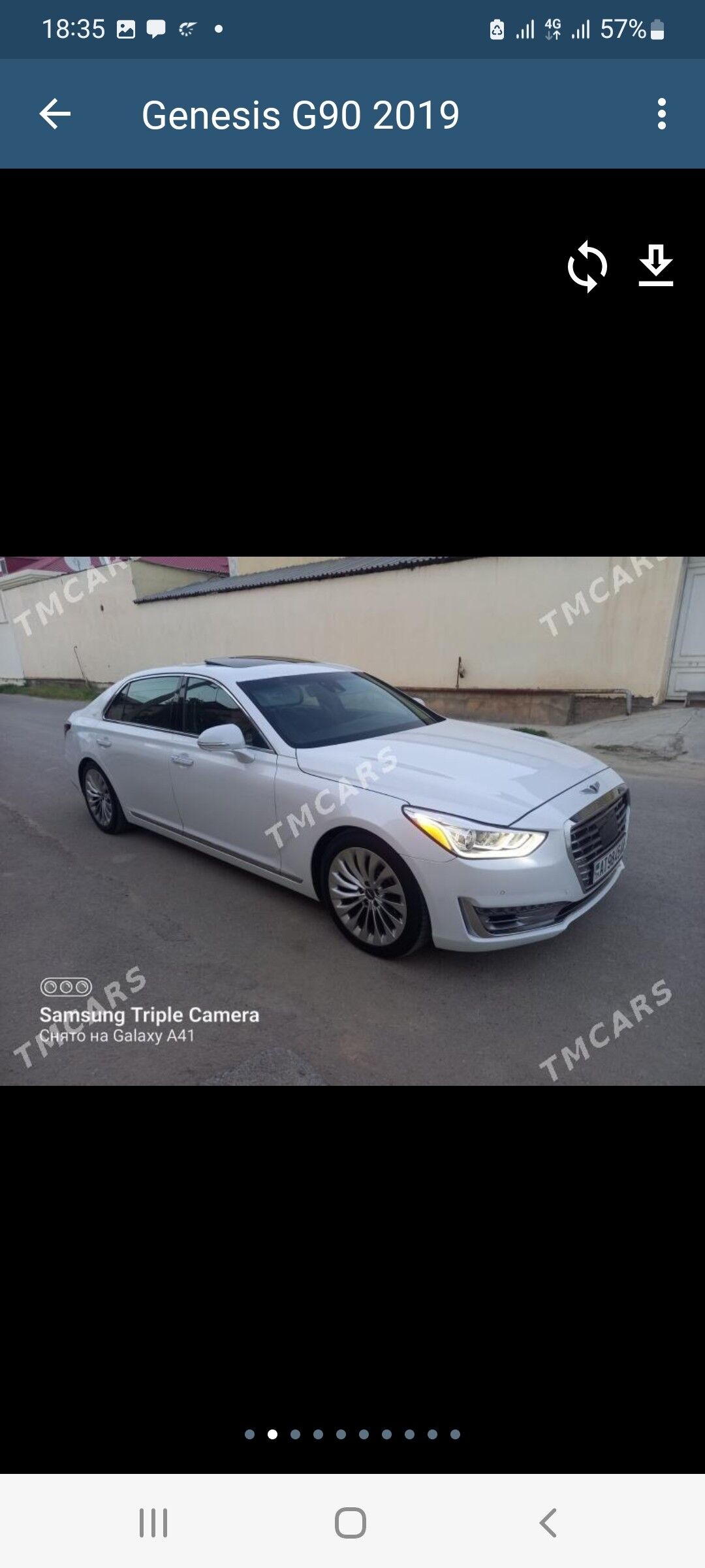 Genesis G90 2019 - 460 000 TMT - Ашхабад - img 2