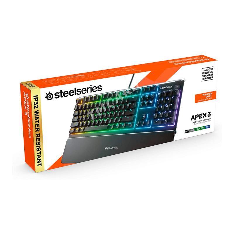Клавиатура Steelseries APEX 3 - Ашхабад - img 7