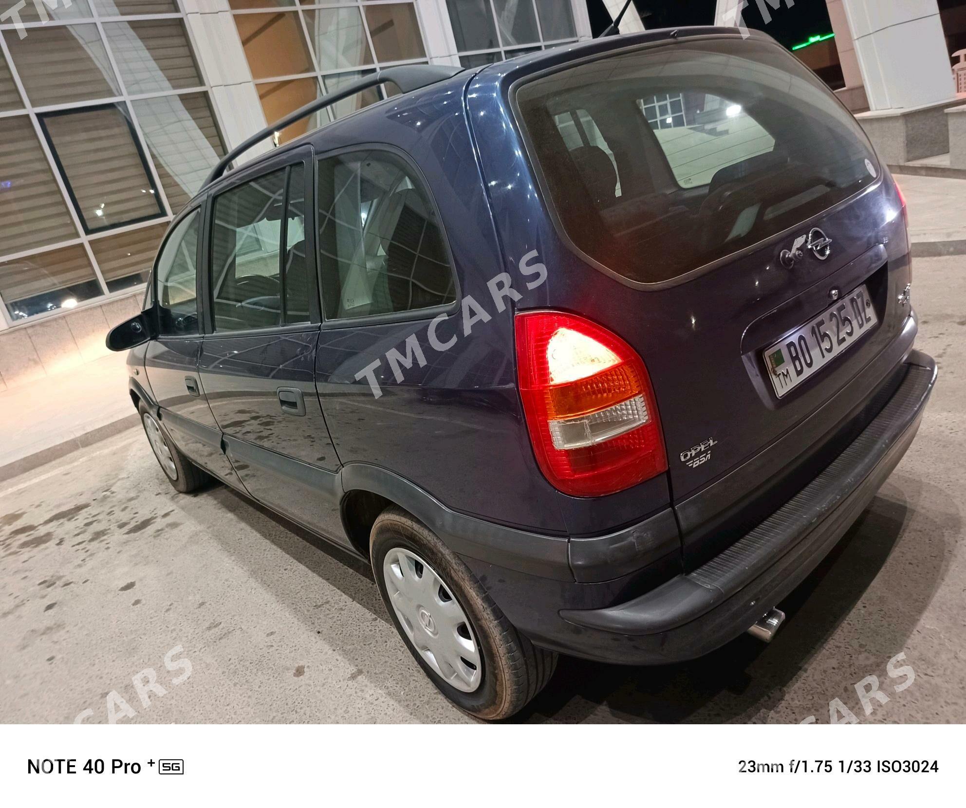 Opel Zafira 2001 - 72 000 TMT - Daşoguz - img 2