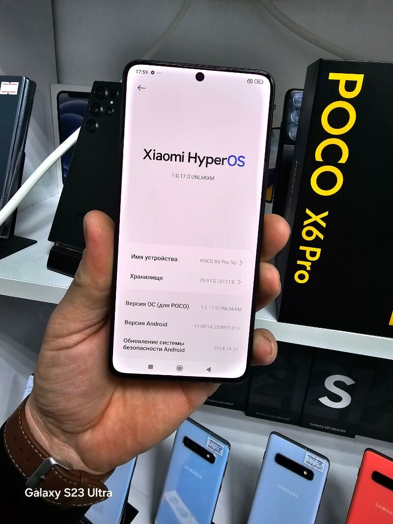 POCO X 6 PRO 18/512 GB - Garaşsyzlygyň 15 ýyllygy Söwda Merkezi - img 3