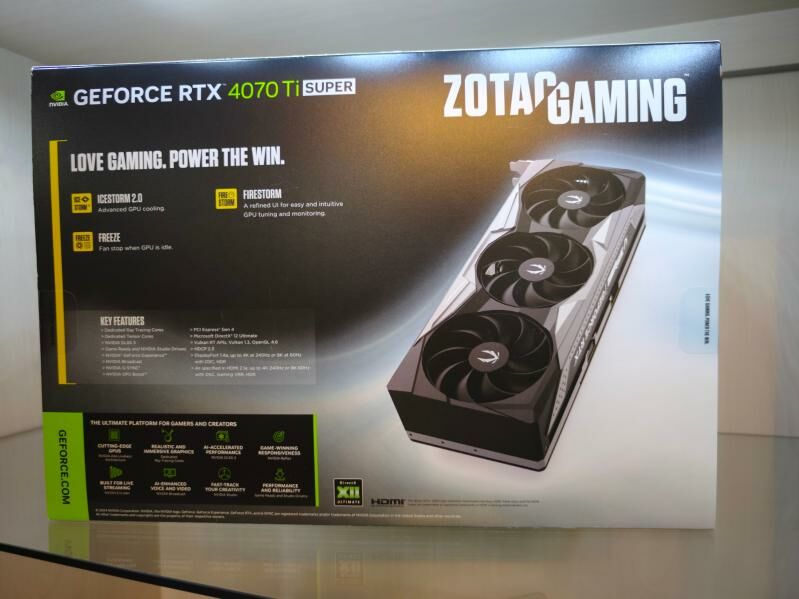 RTX 4070 TI SUPER ZOTAC 16 GB - Aşgabat - img 2