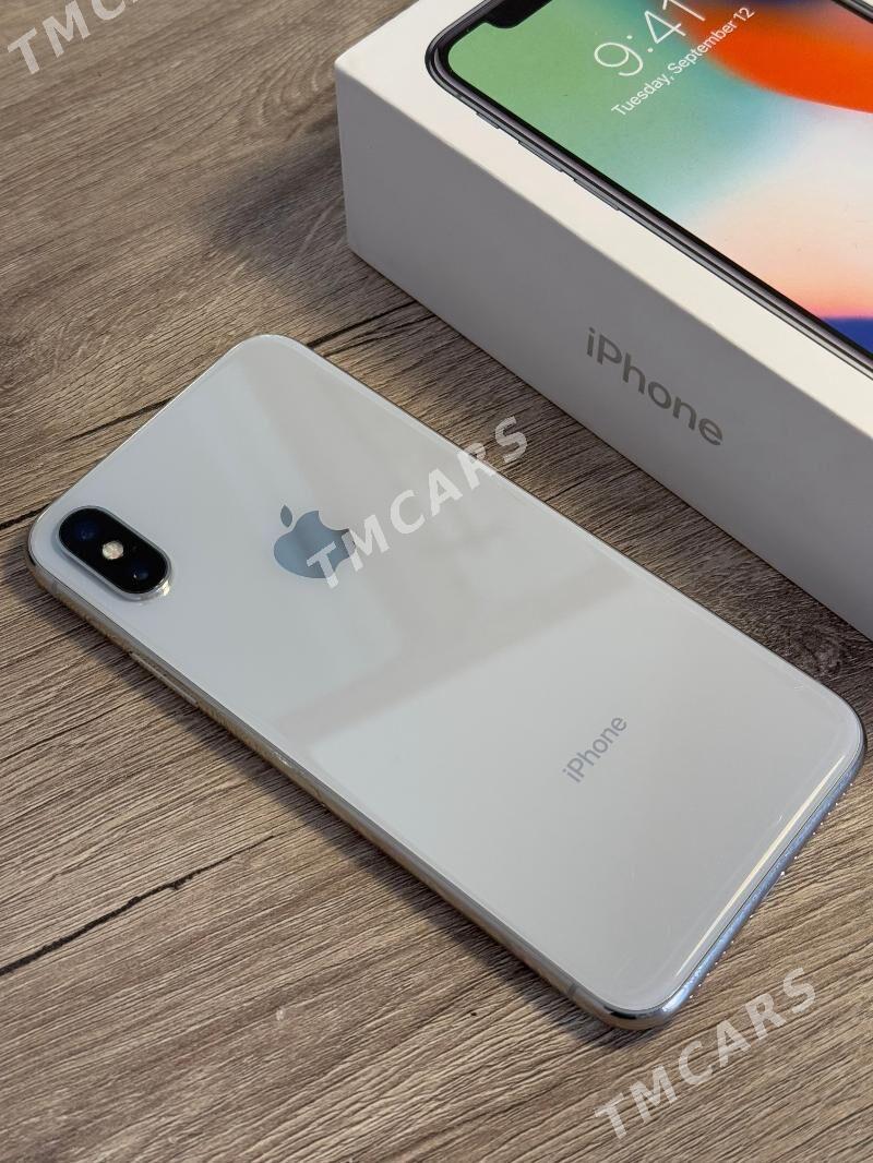 iPhone X 64gb 81% SILVER - Aşgabat - img 5