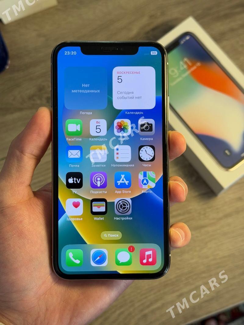 iPhone X 64gb 81% SILVER - Aşgabat - img 7