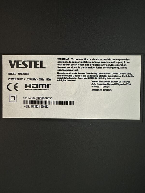 Vestel SMART TV 50’ - Aşgabat - img 4