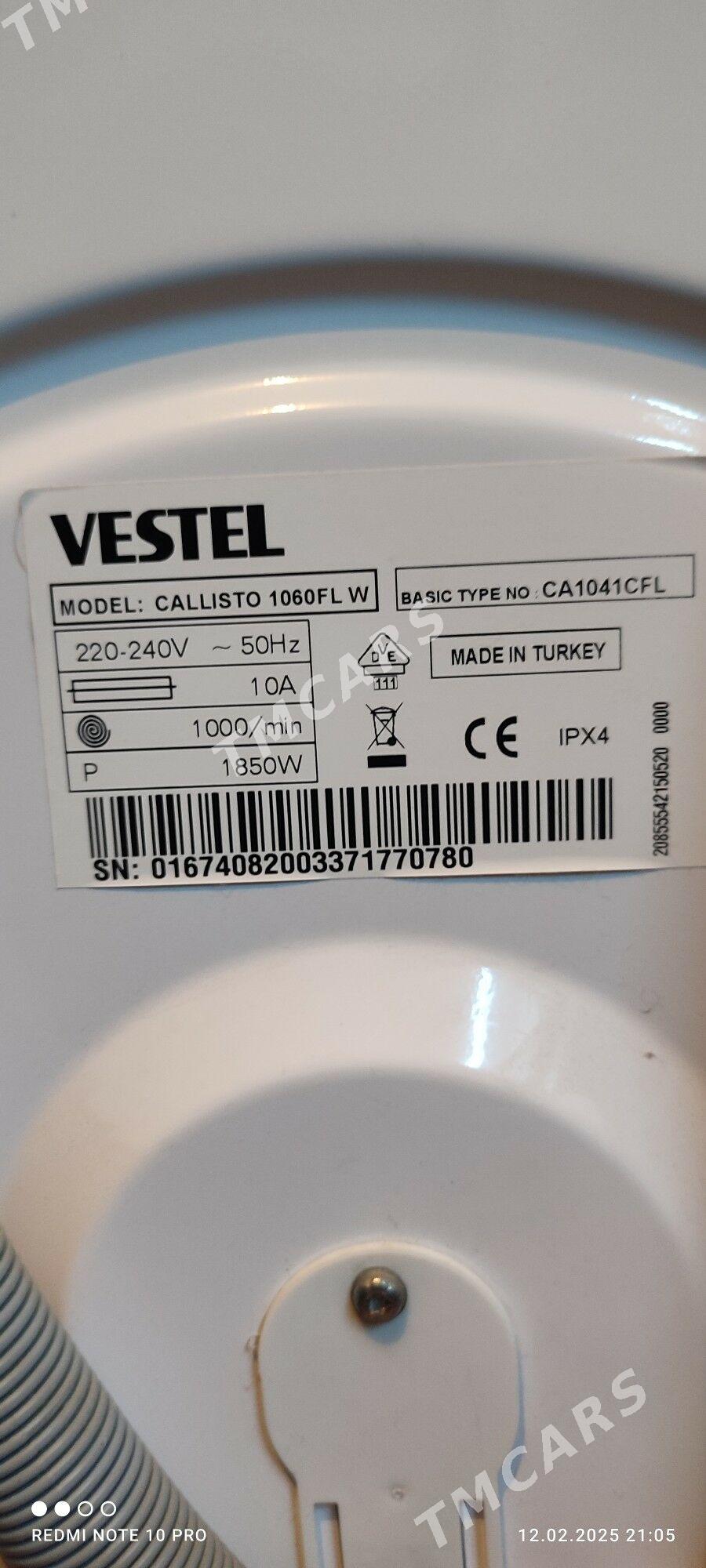 Vestel 6 kg - Aşgabat - img 2