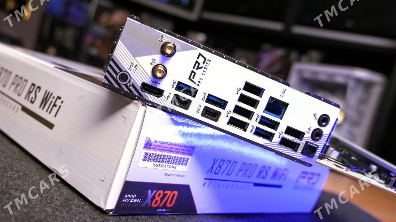 Ryzen 7 9700X/ASRock X870 Pro - Aşgabat - img 6