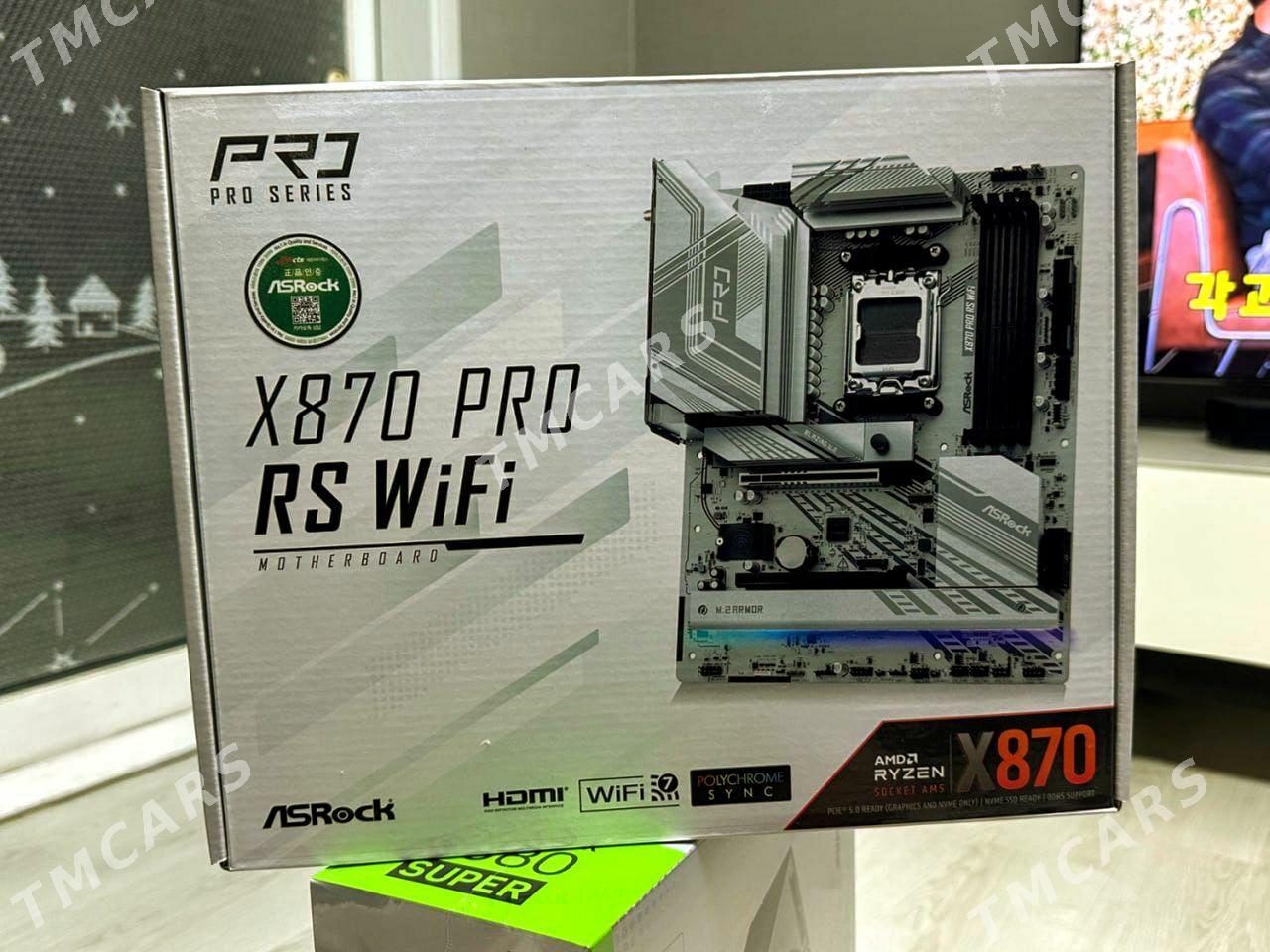 Ryzen 7 9700X/ASRock X870 Pro - Aşgabat - img 8