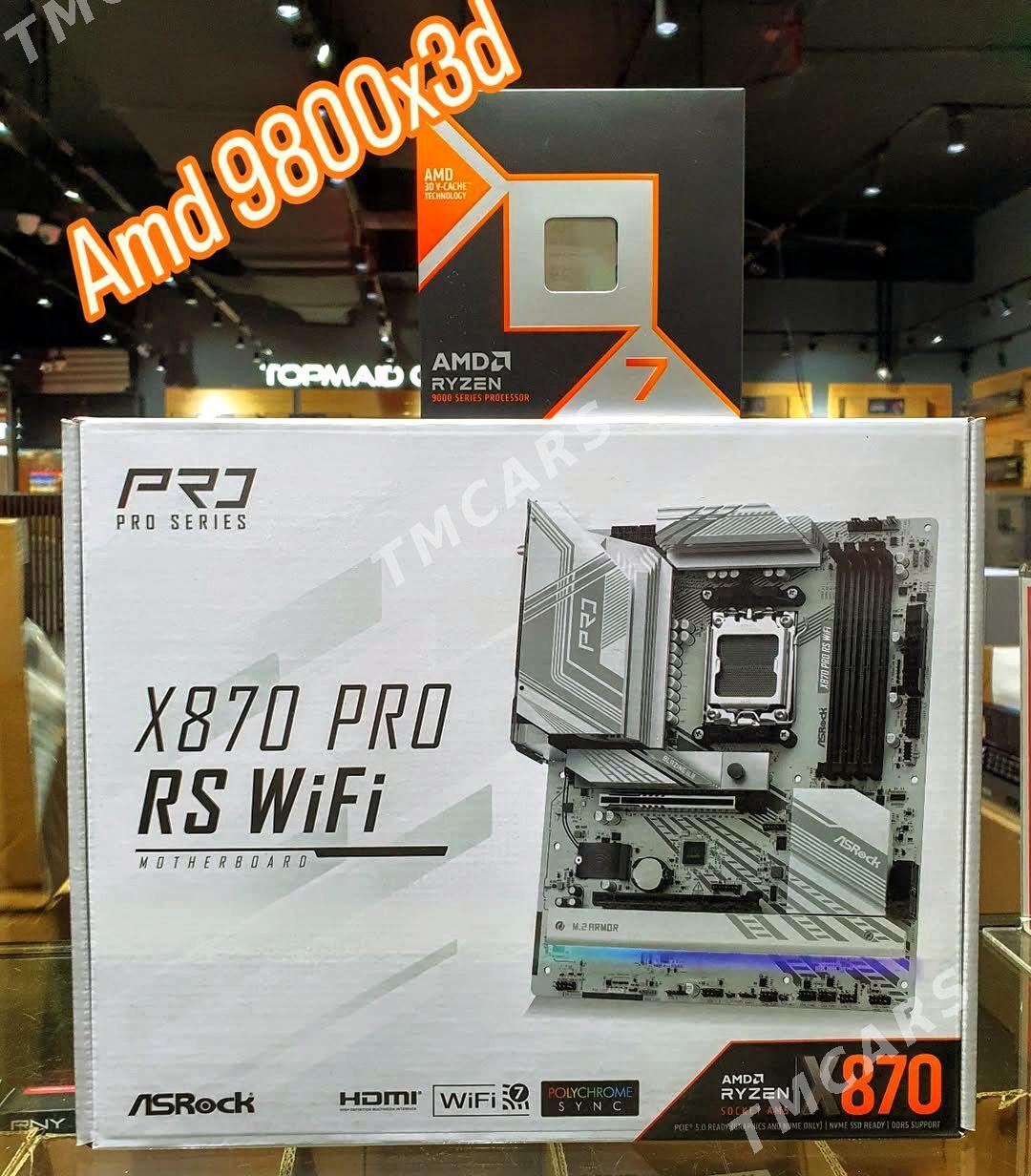 Ryzen 7 9700X/ASRock X870 Pro - Aşgabat - img 7