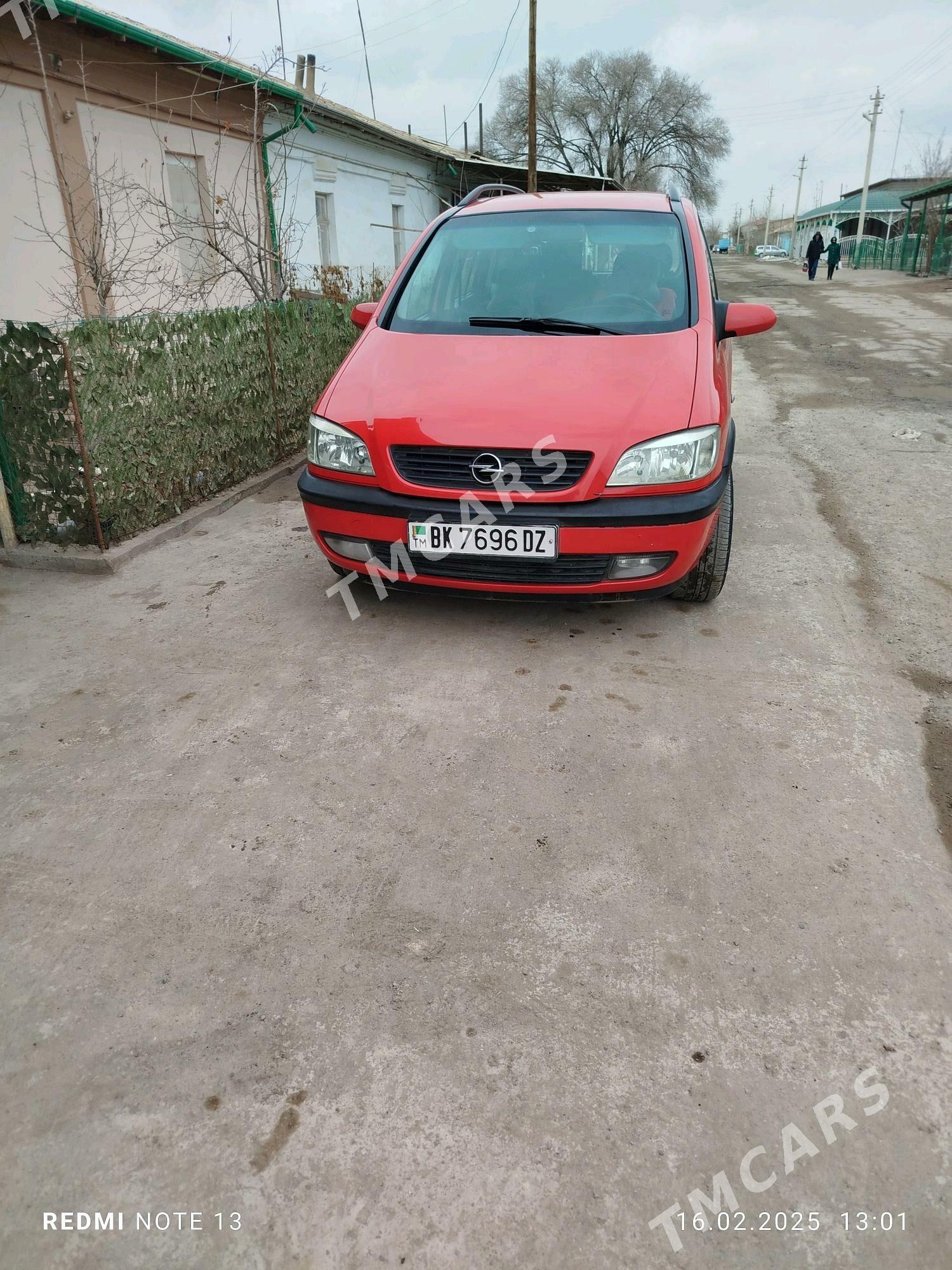 Opel Zafira 2000 - 96 000 TMT - Дашогуз - img 7