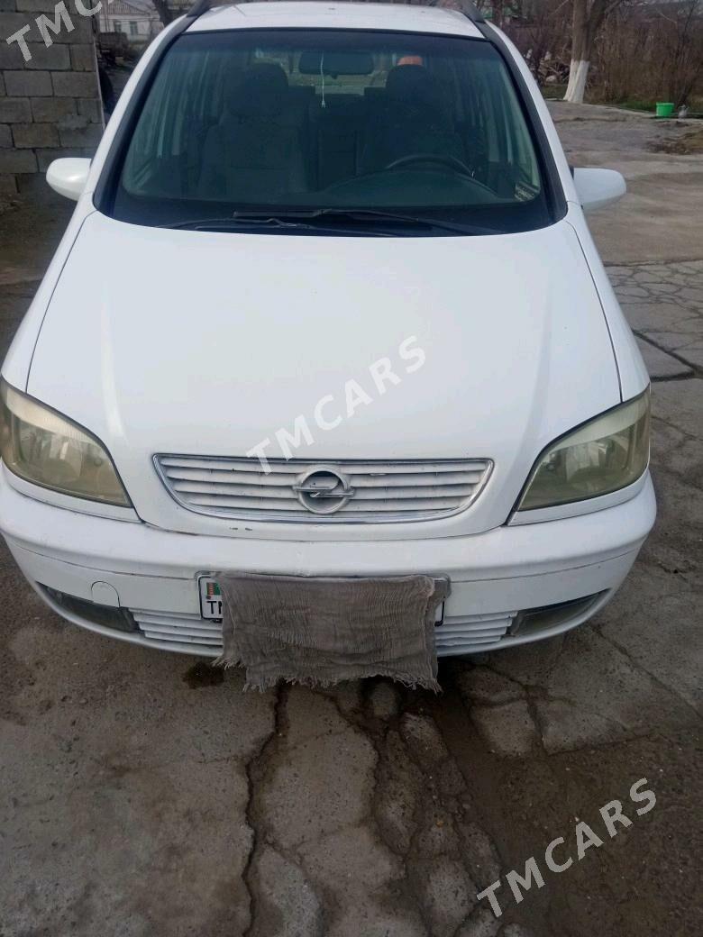 Opel Zafira 2002 - 80 000 TMT - Ак-Бугдайский этрап - img 2