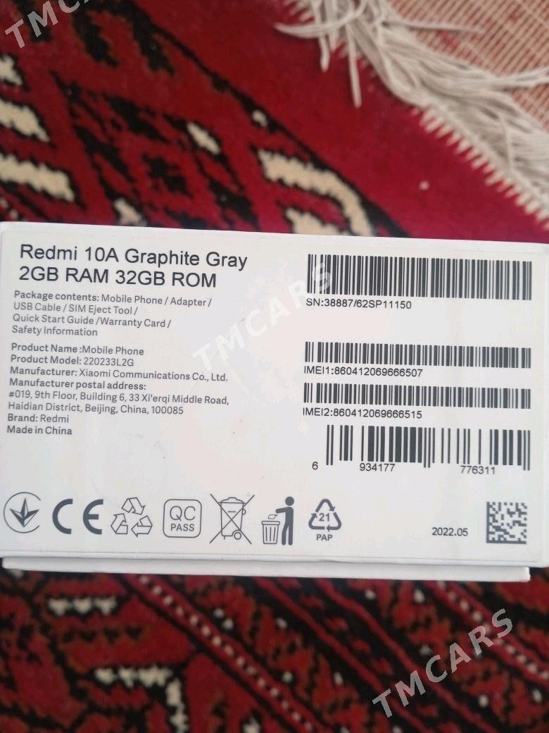 REDMI10A - Ашхабад - img 2