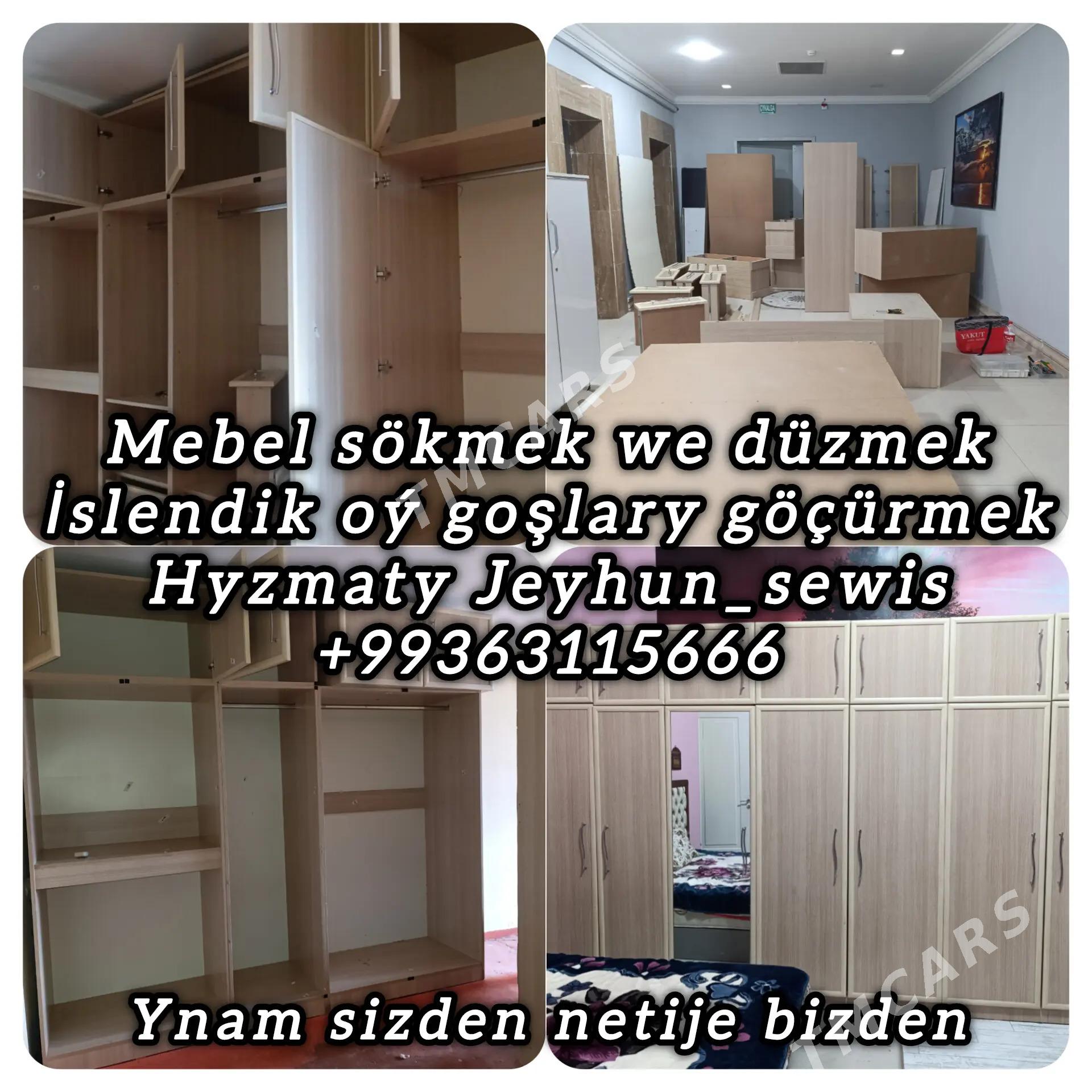 ÖÝ WE OFİS GÖÇÜRMEK HYZMATY !! - Ашхабад - img 2