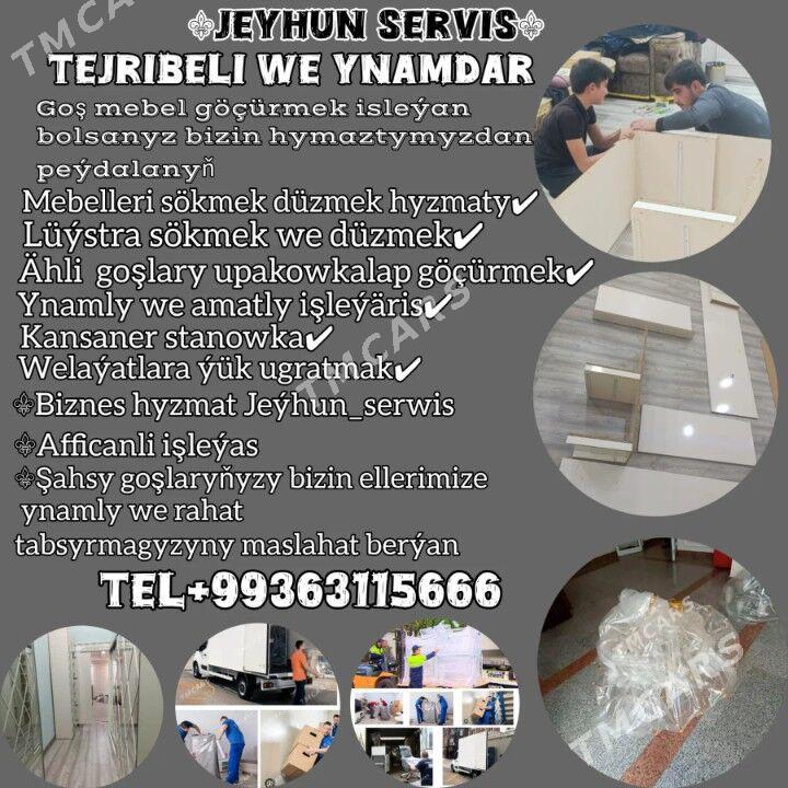 ÖÝ WE OFİS GÖÇÜRMEK HYZMATY !! - Ашхабад - img 6