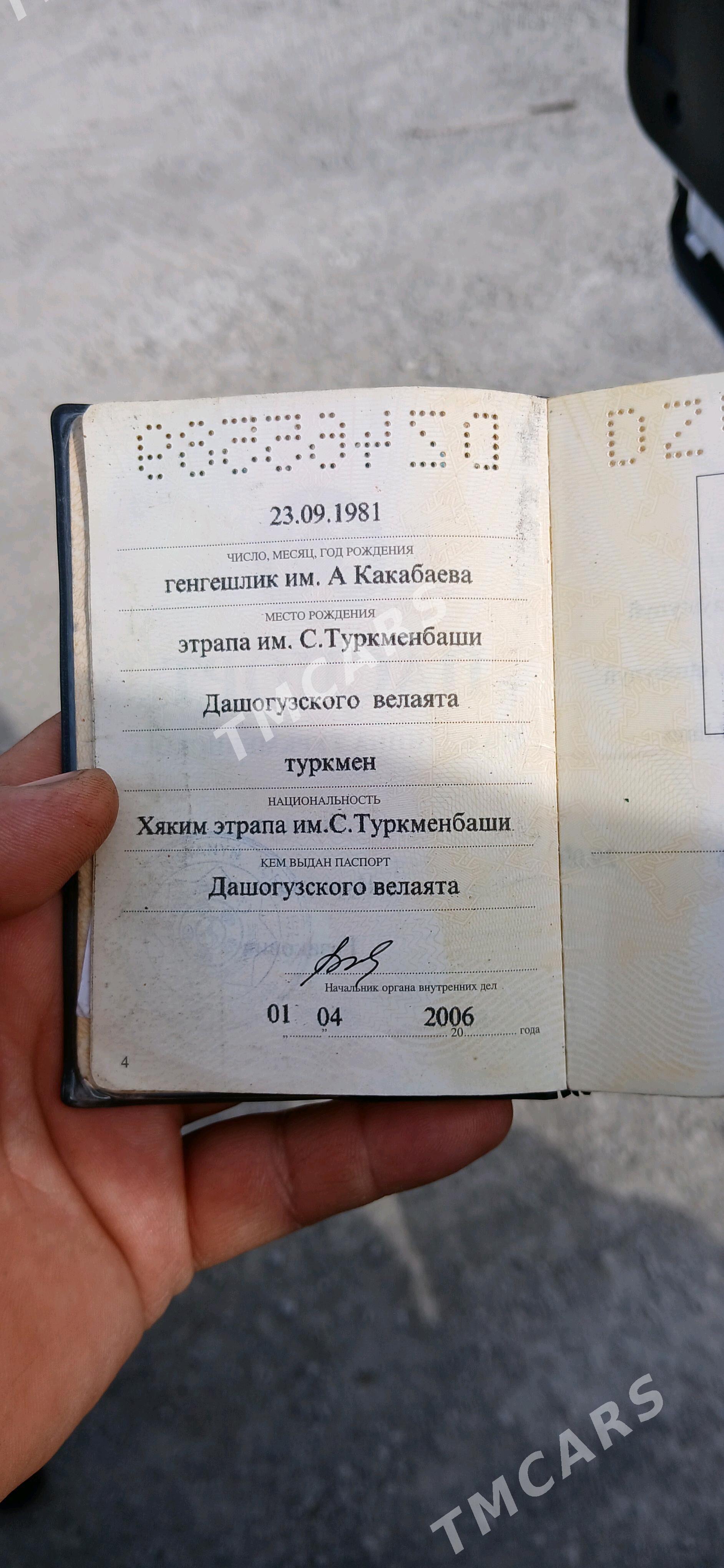 pasport - Aşgabat - img 2