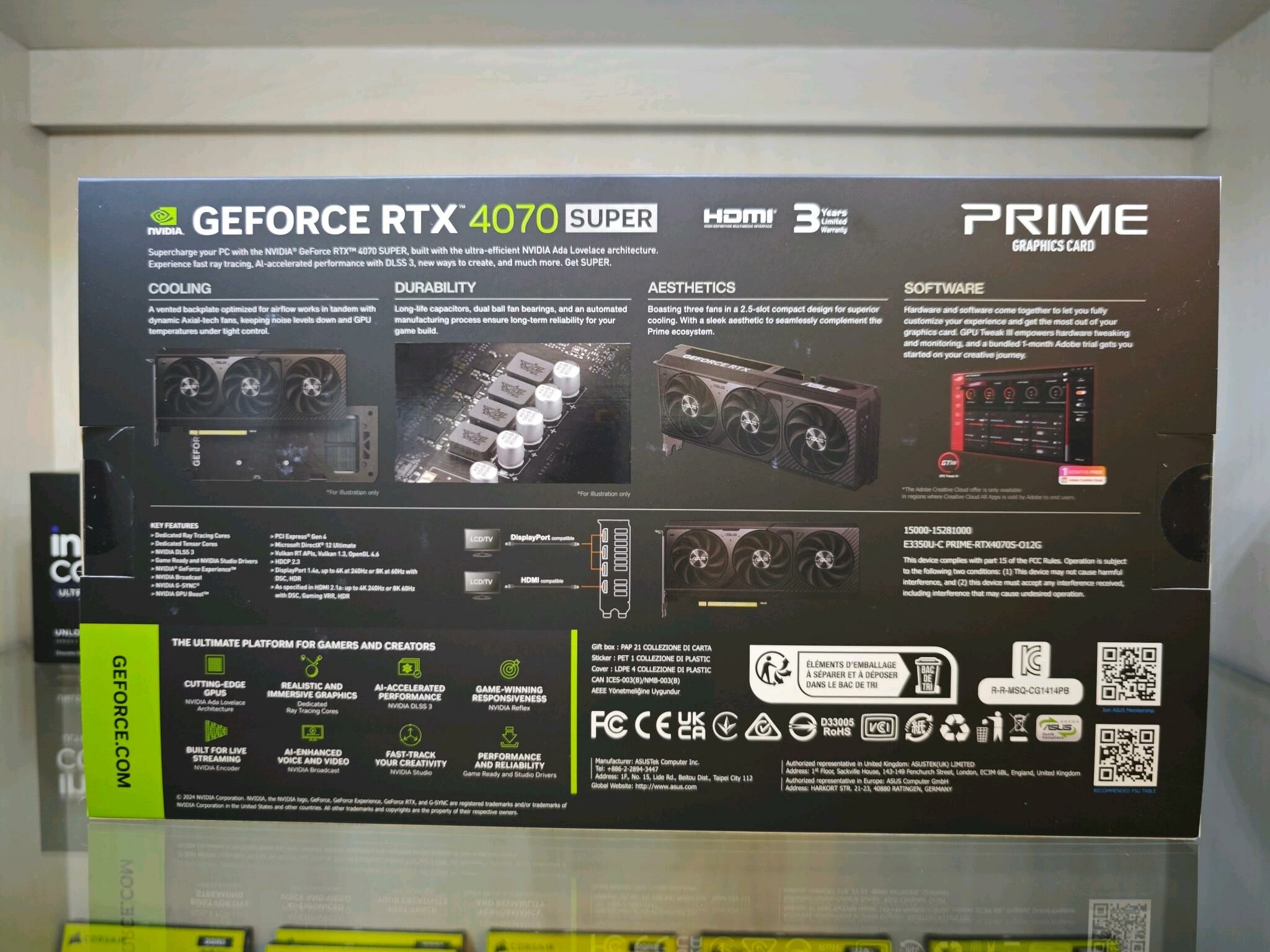 RTX 4070 SUPER ASUS PRIME - Aşgabat - img 3