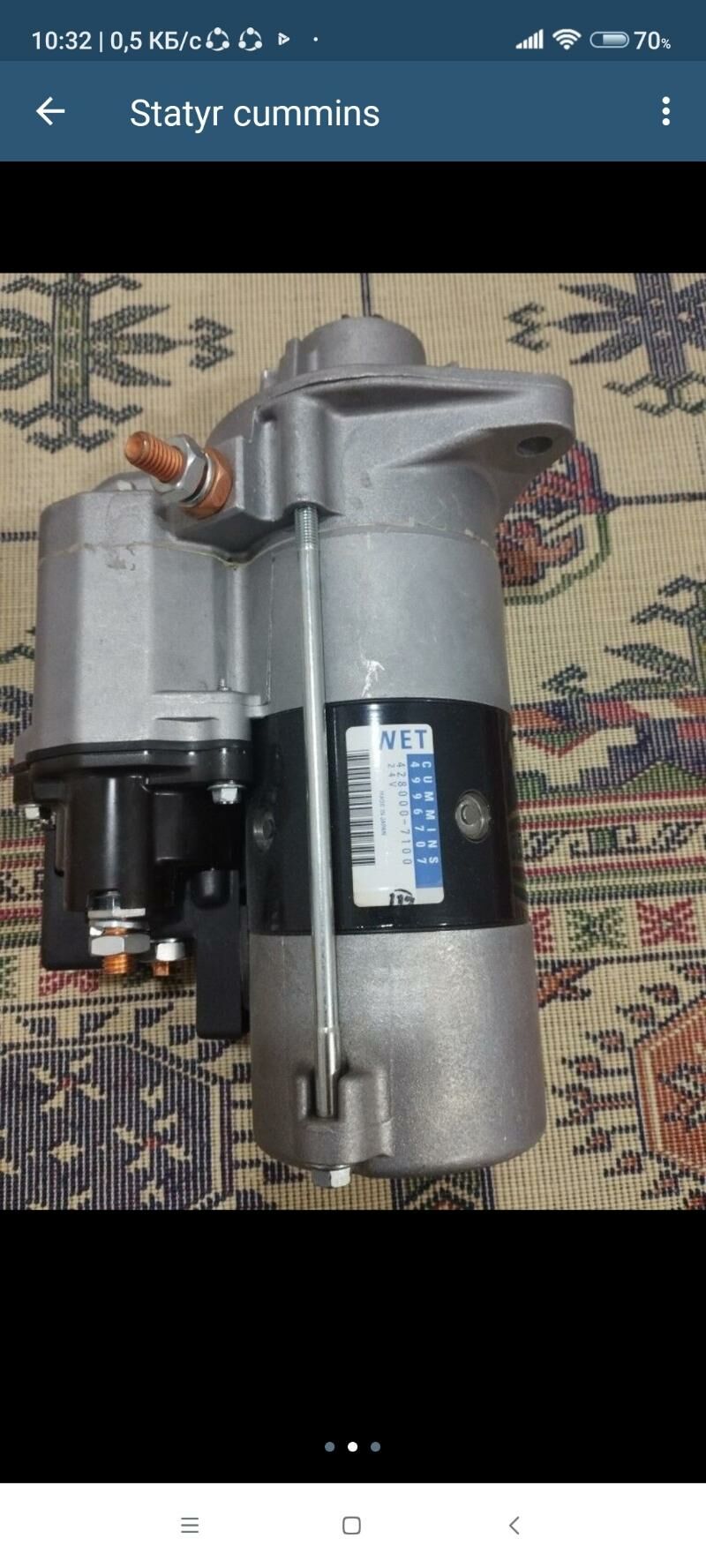 Cumminc starter kams 2 200 TMT - Aşgabat - img 3