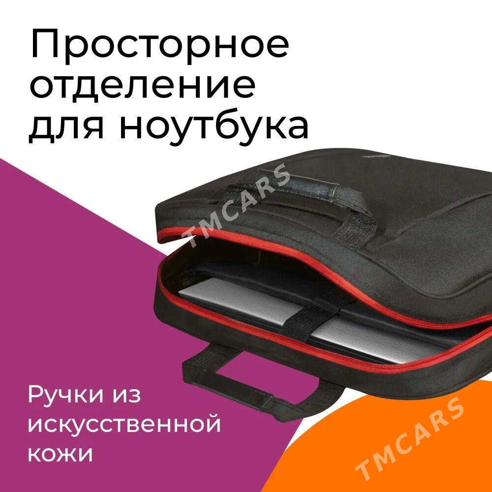 Сумка для ноутбука Defender Geek 15.6" черный Sumk - Ашхабад - img 2