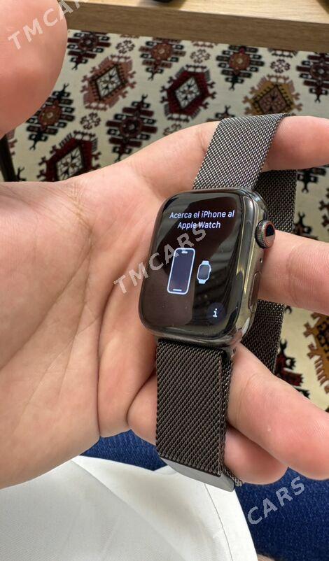 apple watch 7stainl - Ашхабад - img 2