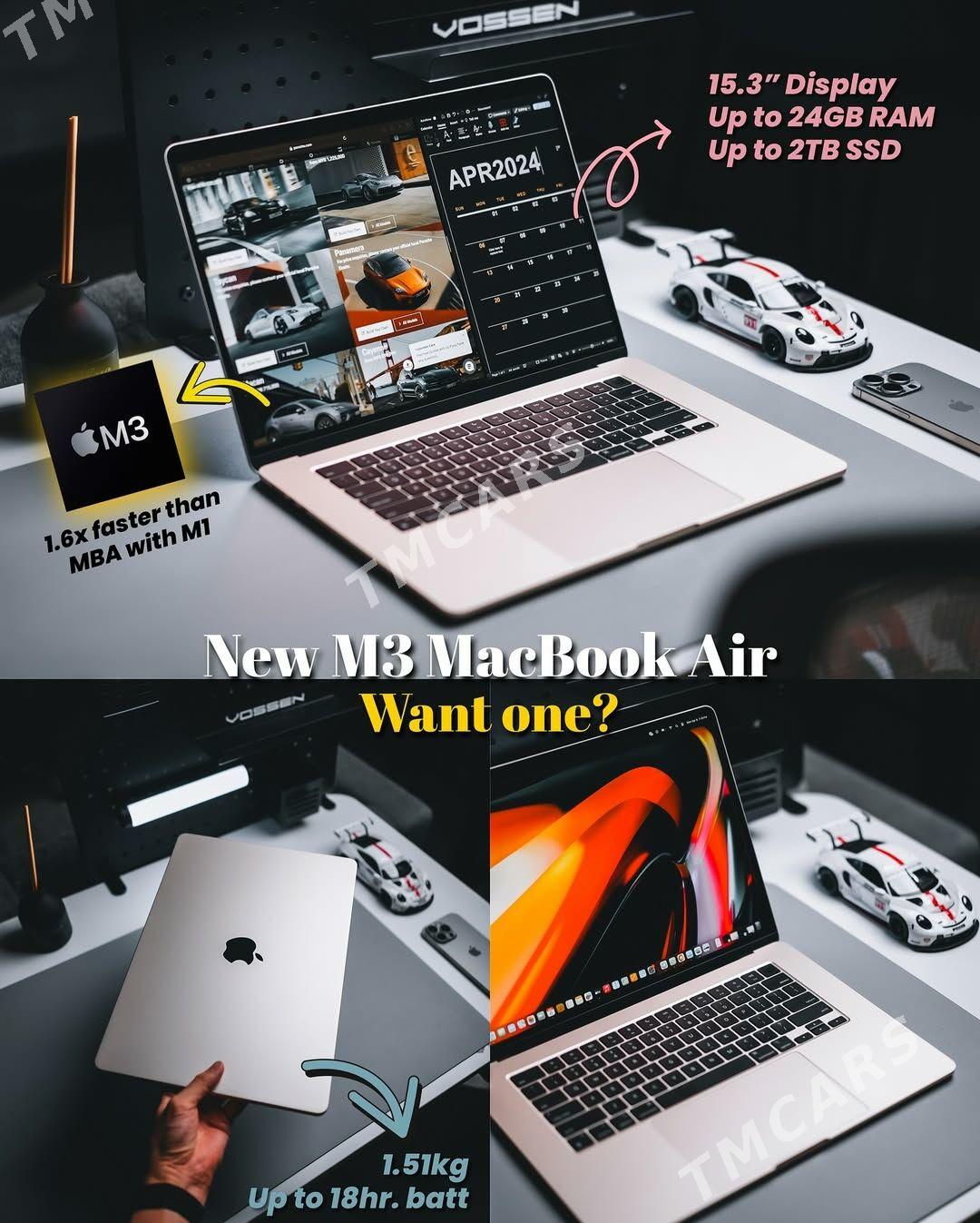 MacBook Air 16-RAM/512GB SSD - Ашхабад - img 7