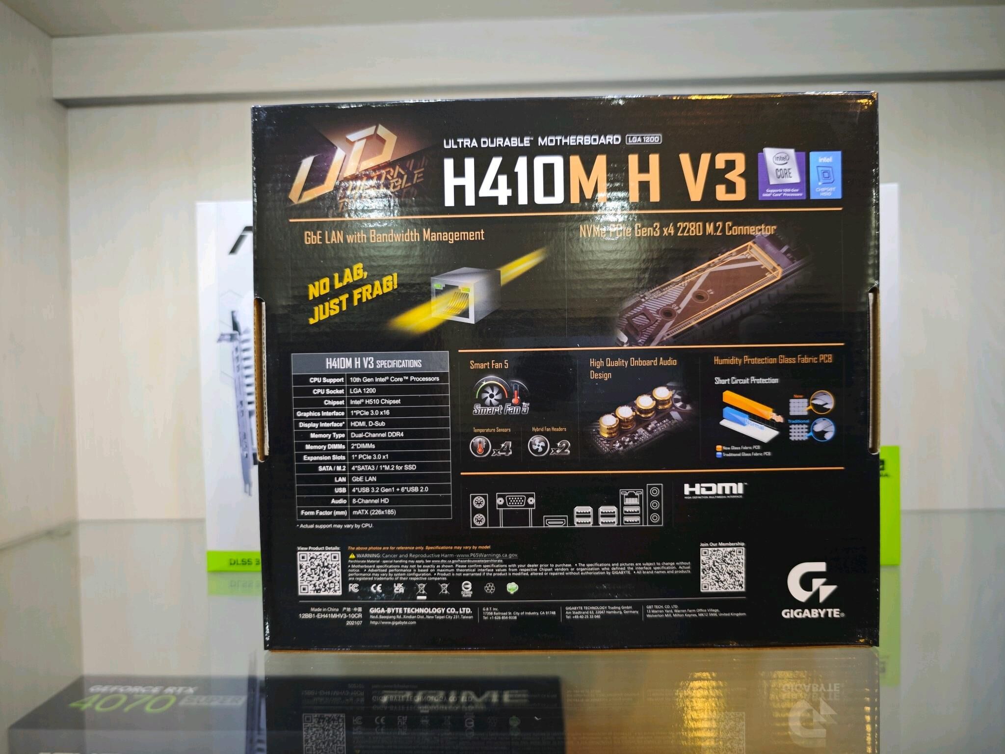 GIGABYTE H410M H V3 MB - Aşgabat - img 2