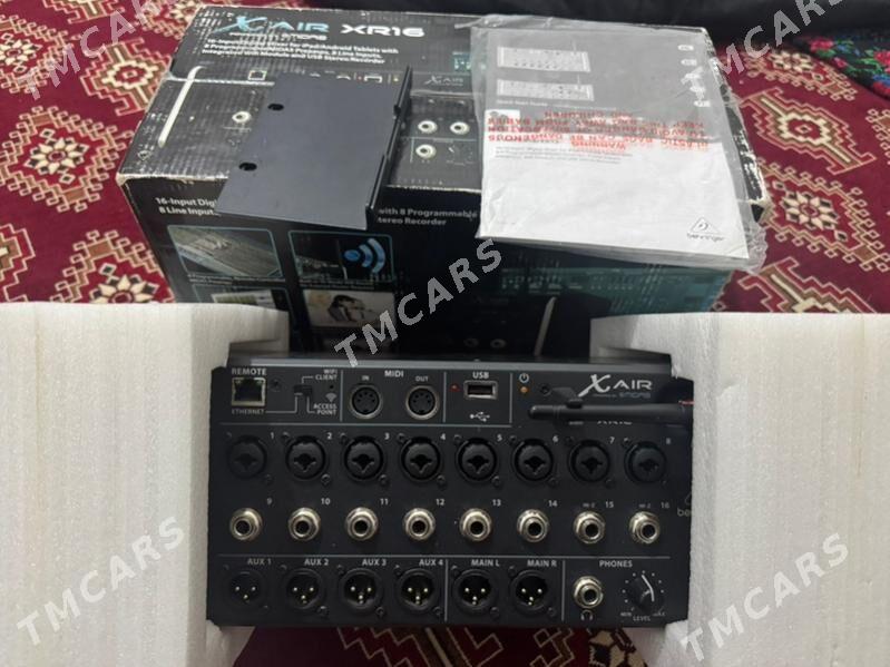 Behringer x air XR16 - Aşgabat - img 1