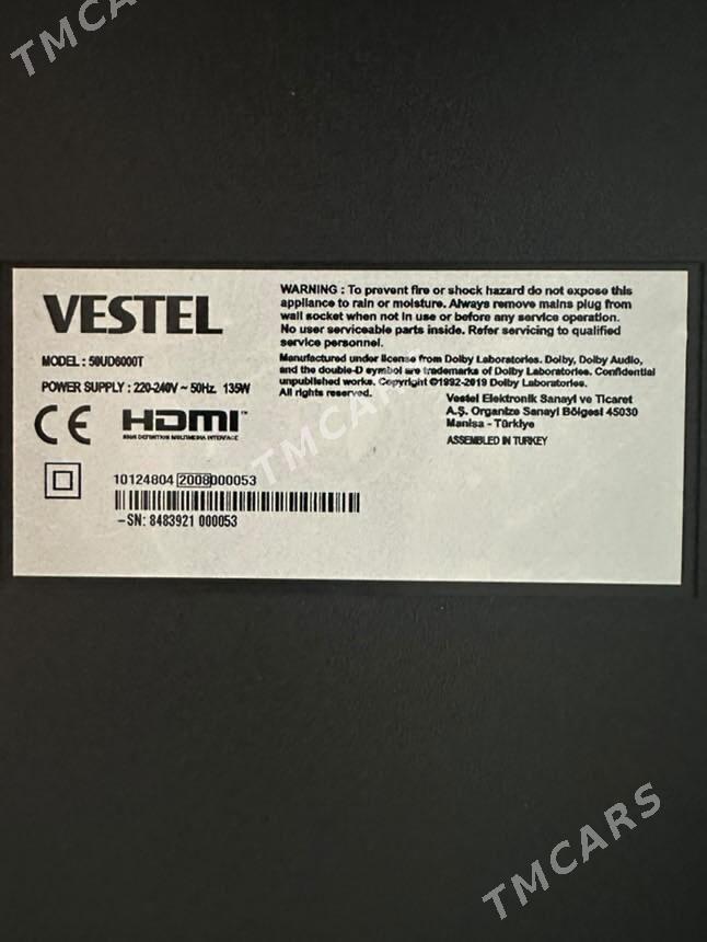 Vestel SMART TV 50' - 11 мкр - img 3