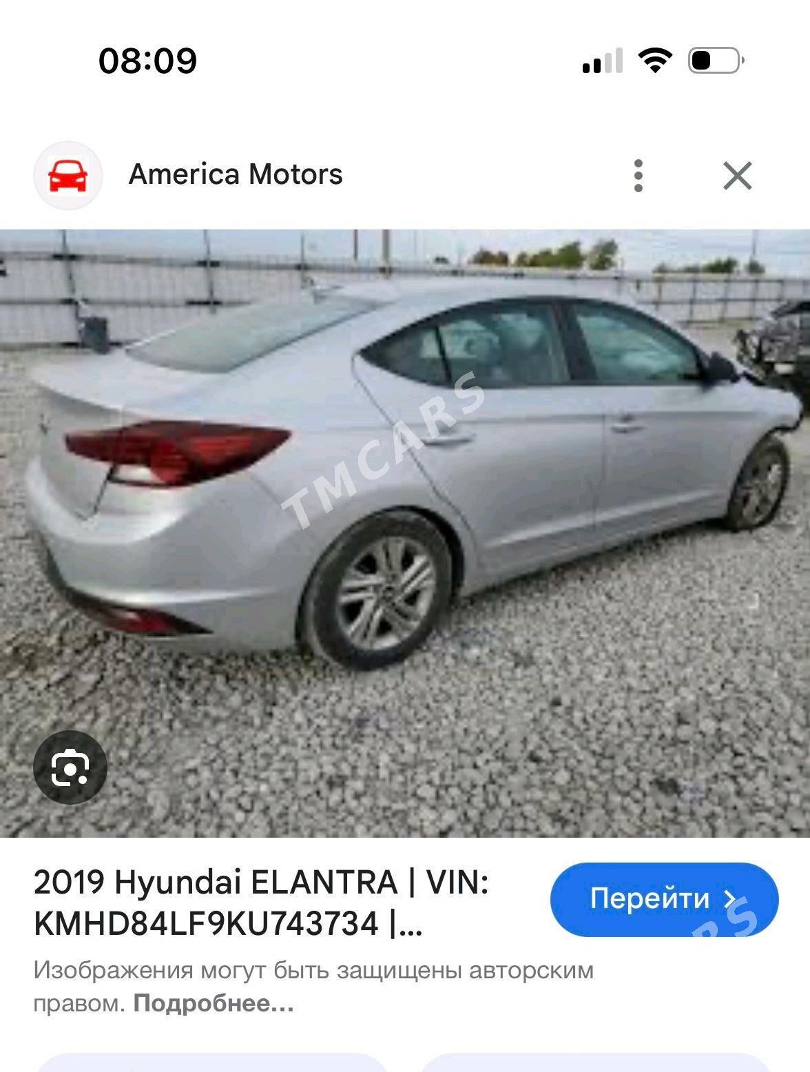 Hyundai Elantra 2019 - 193 000 TMT - Aşgabat - img 10