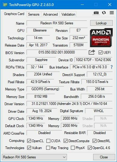 Radion RX 580 Special Edition - 9 mkr - img 4