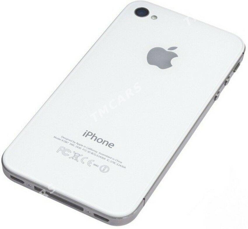 iPhone 4 s white - Aşgabat - img 4