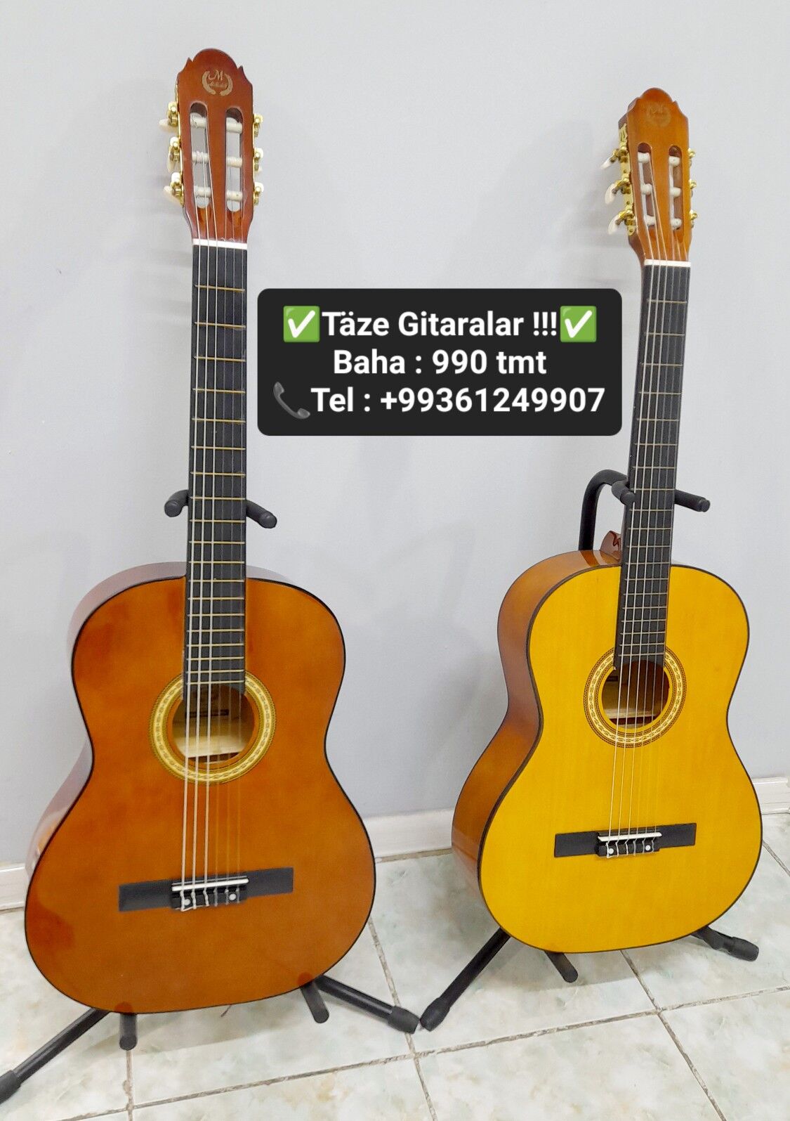 TÄZE PAKET CLASIC GITARA ГИТАР - Türkmenabat - img 2