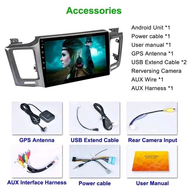 Rav4 15-19 android planset tv 1 000 TMT - Бедев - img 5