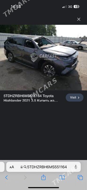 Toyota Highlander 2021 - 500 000 TMT - Türkmenabat - img 9