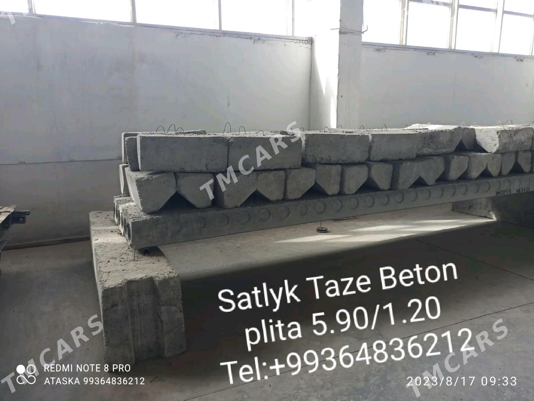 PLITA BETON плита бетон - Чоганлы - img 4
