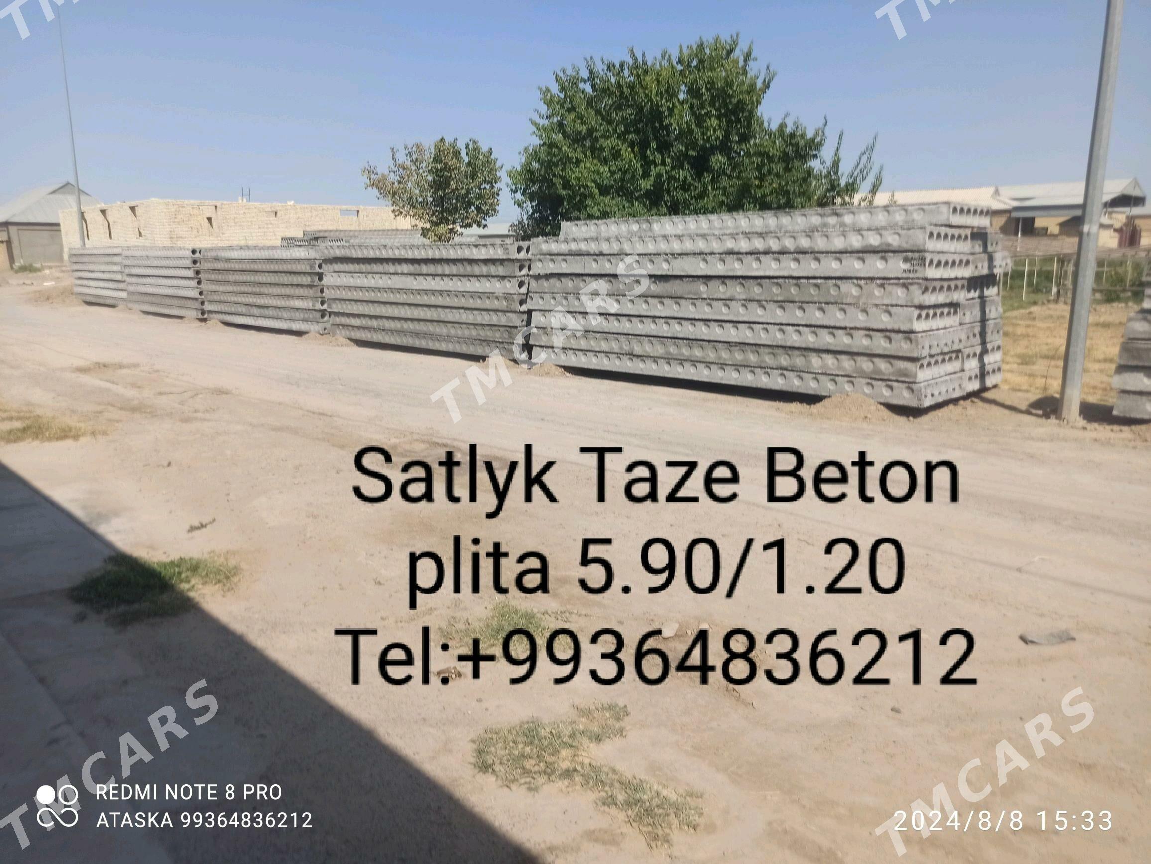PLITA BETON плита бетон - Чоганлы - img 9