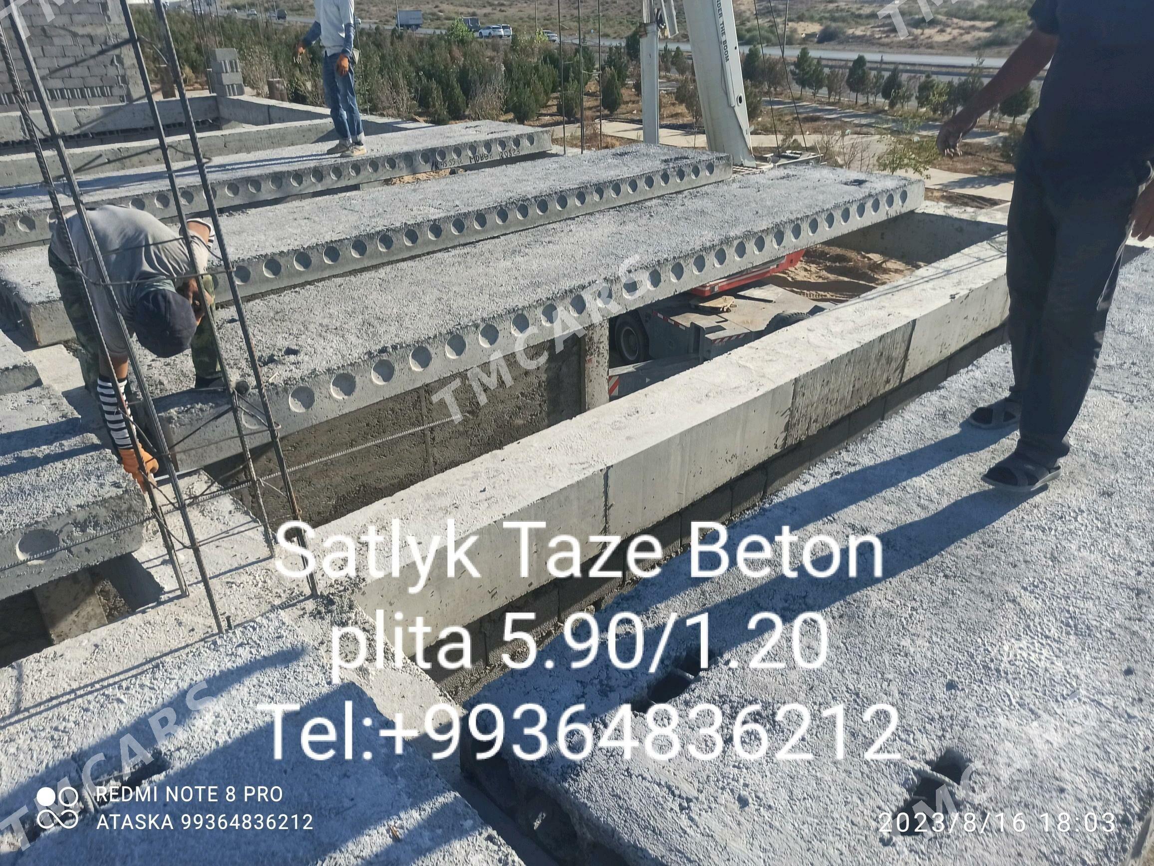 PLITA BETON плита бетон - Чоганлы - img 10