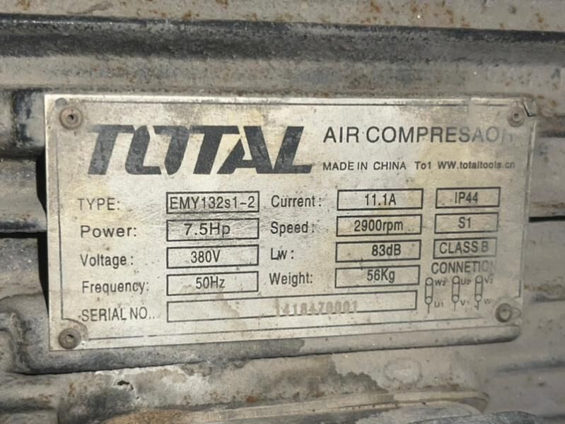 KOMPRESOR TOTAL 500 18 000 TMT - Мары - img 2