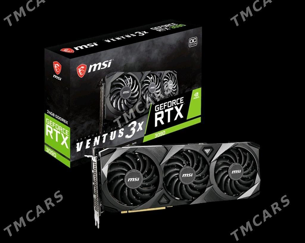 RTX 3090 MSI VENTUS 24G GDDR6X - Aşgabat - img 3