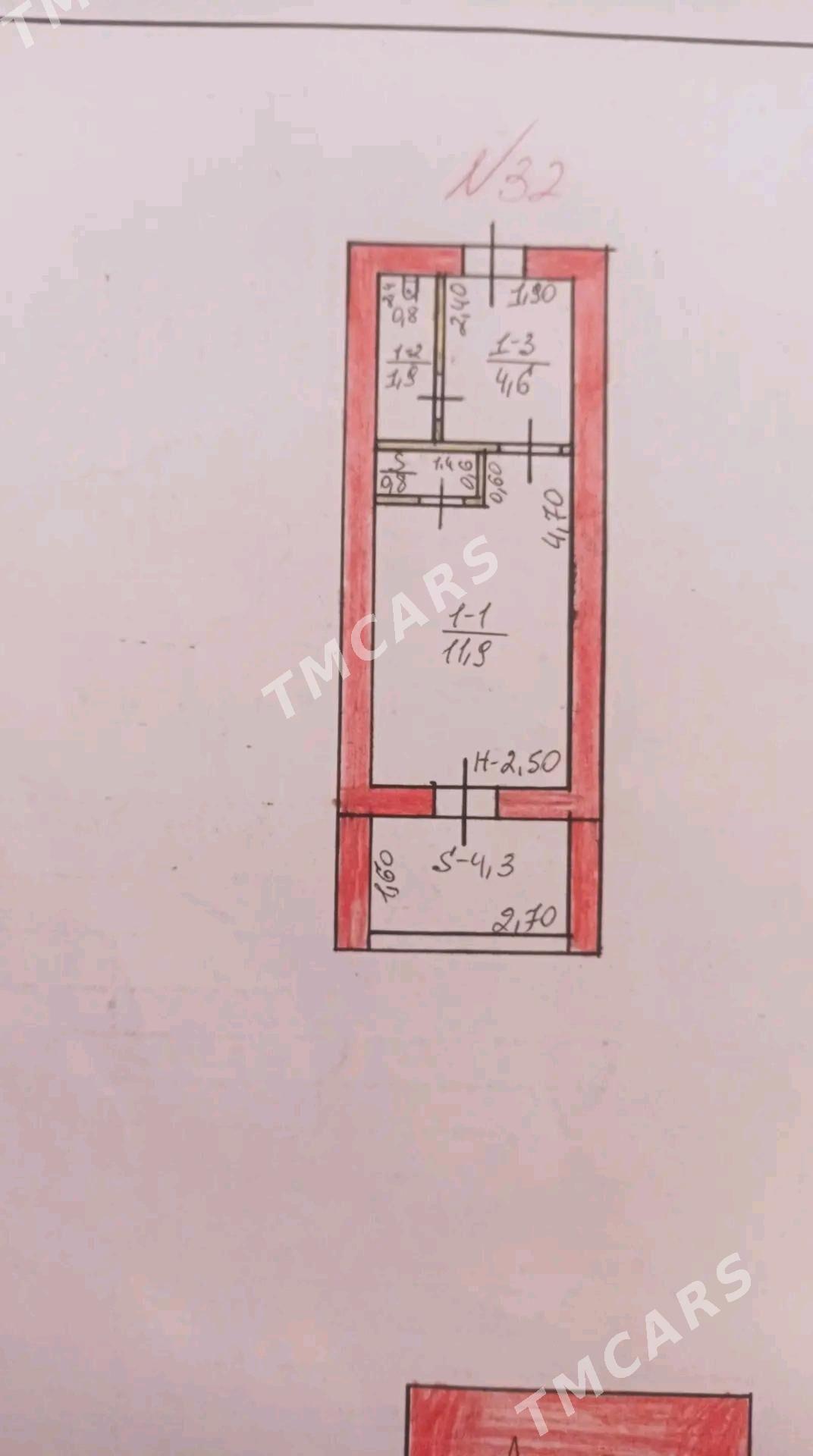 5МКР 3/2ЭТ 1КОМ ГОСТИНКА - Aşgabat - img 2